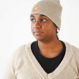 Reena Shop habla por ti - Gorro seta marrón