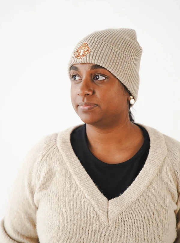 Reena Shop habla por ti - Gorro seta marrón Reena Shop habla por ti - Gorro seta marrón