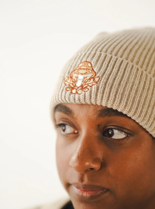 Reena Shop habla por ti - Gorro seta marrón Reena Shop habla por ti - Gorro seta marrón