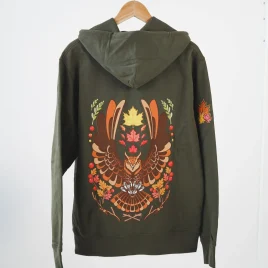 Reena Shop habla por ti - Sudadera Búho Verde militar