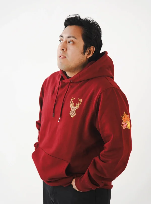 Reena Shop habla por ti - Sudadera Ciervo Granate Reena Shop habla por ti - Sudadera Ciervo Granate