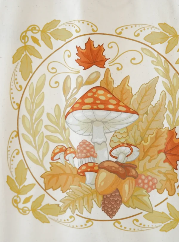 Tote Bag Setas Cruda Tote Bag Setas Cruda