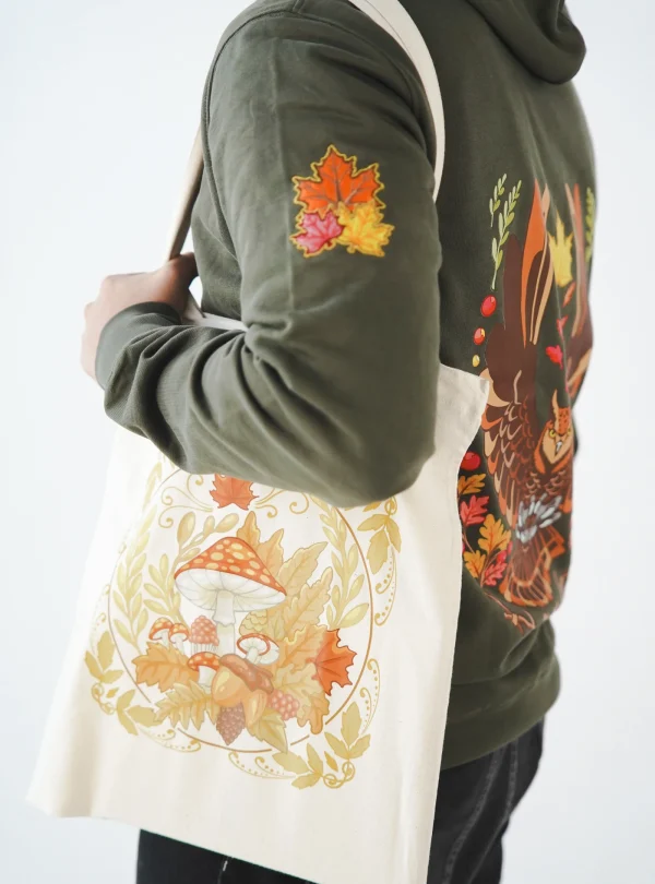 Tote Bag Setas Cruda Tote Bag Setas Cruda