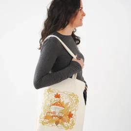 Tote Bag Setas Cruda