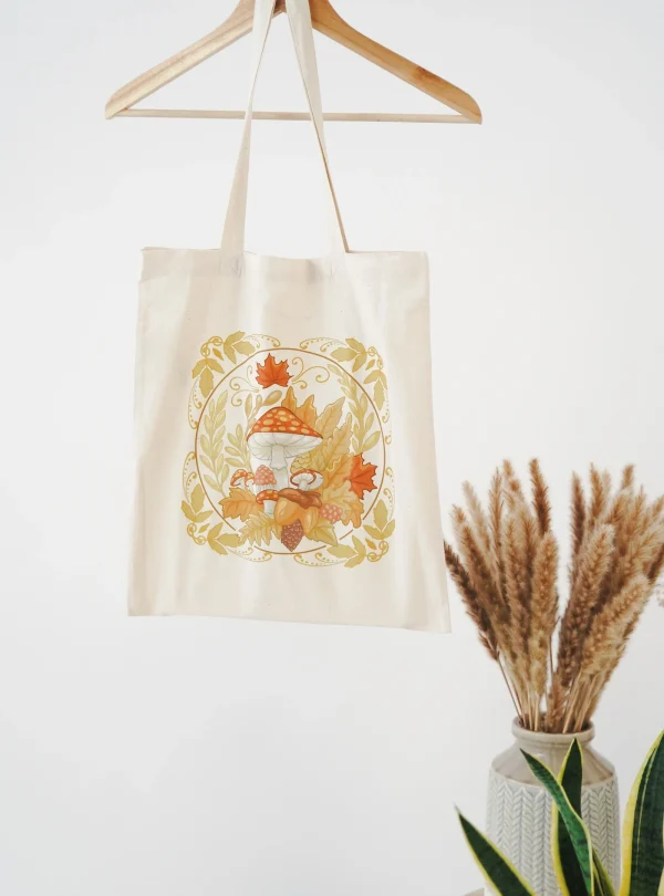 Tote Bag Setas Cruda